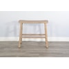 Sunny Designs Marina Beach Pebble 30"H Bench, Wood Seat