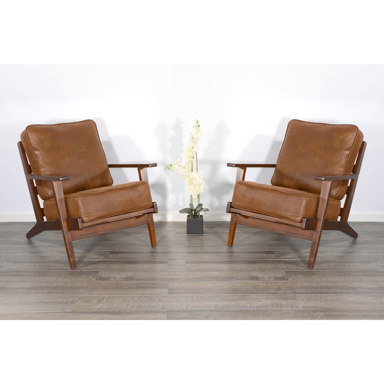 Sunny Designs Santa Fe Dark Chocolate Chair with Cushions