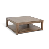 Buckskin Coffee Table with Casters