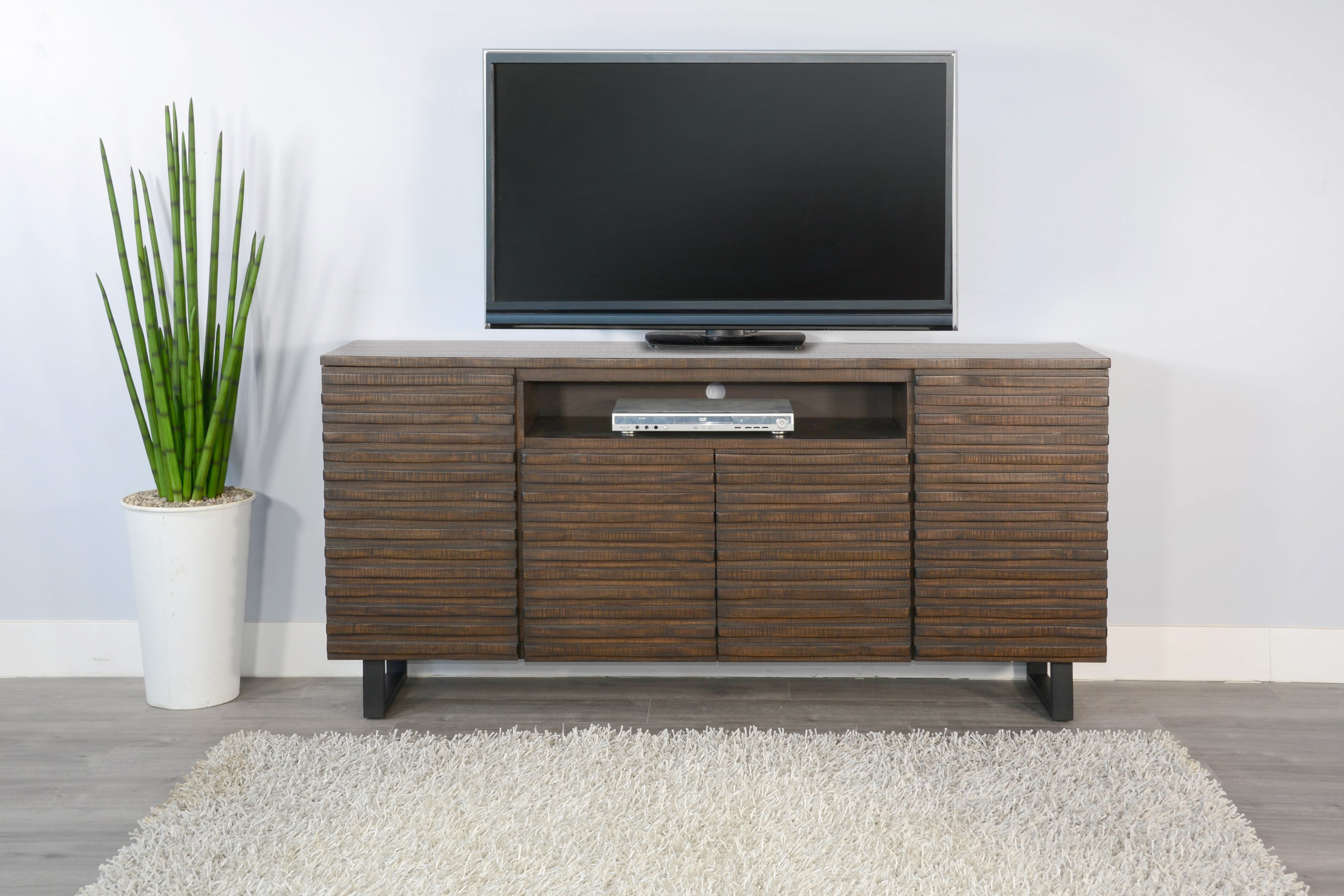 Tobacco Leaf 72" Media Console  Server