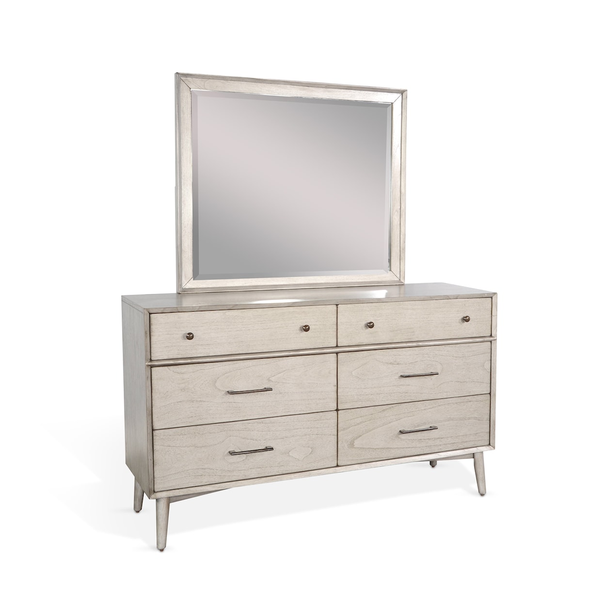 Sunny Designs American Modern 6 Drawer Dresser