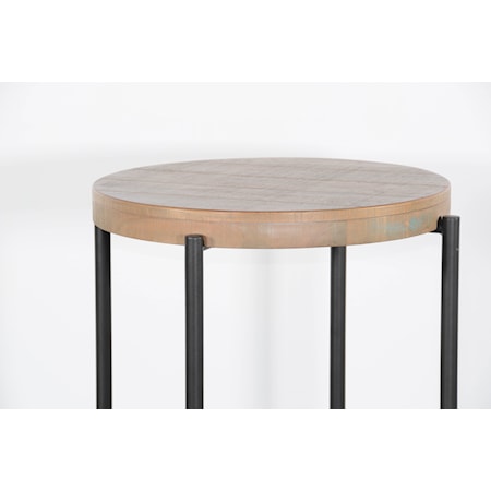 22&quot; Round Chair Side Table