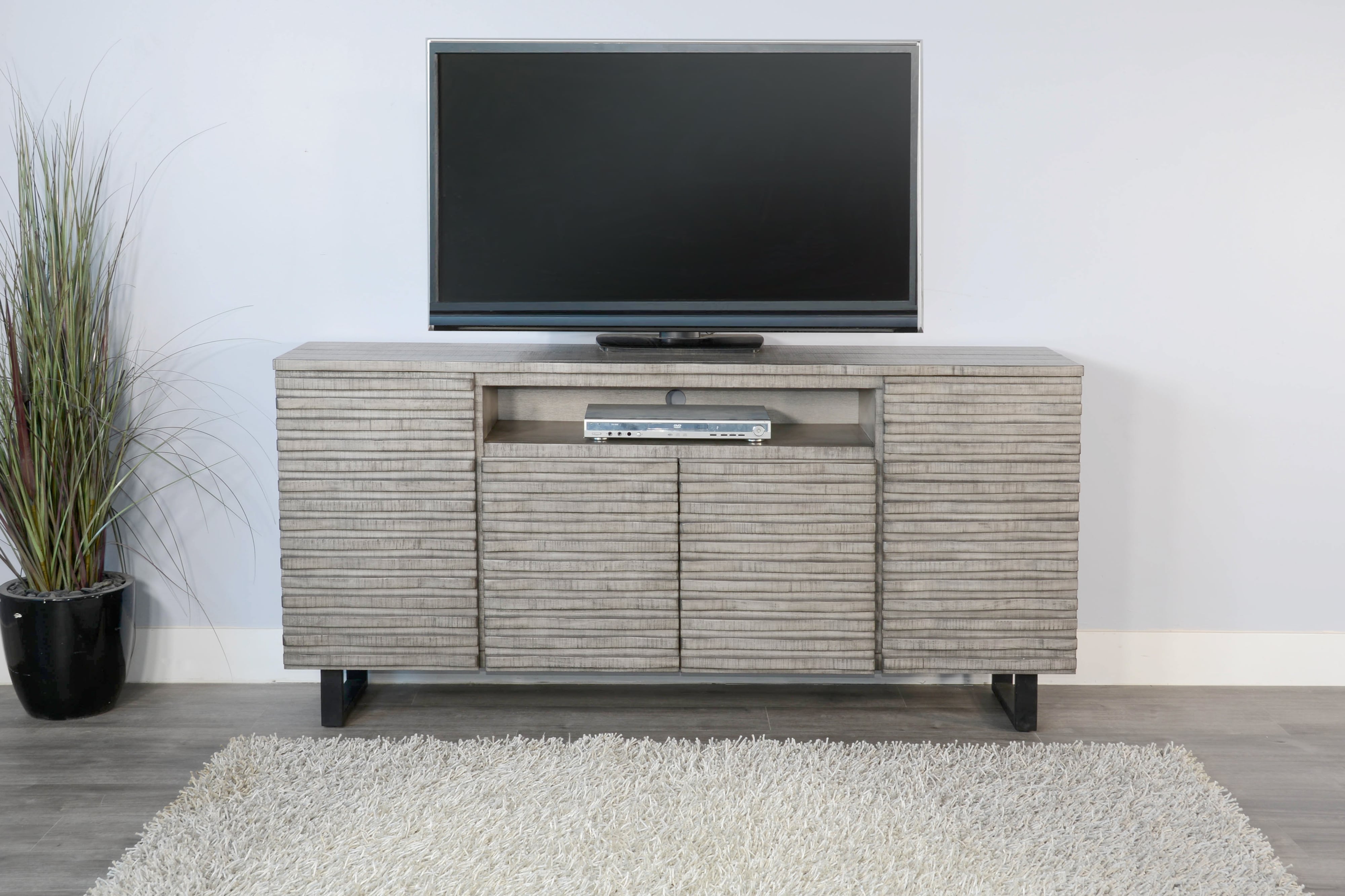 Alpine Grey 72" Media Console  Server