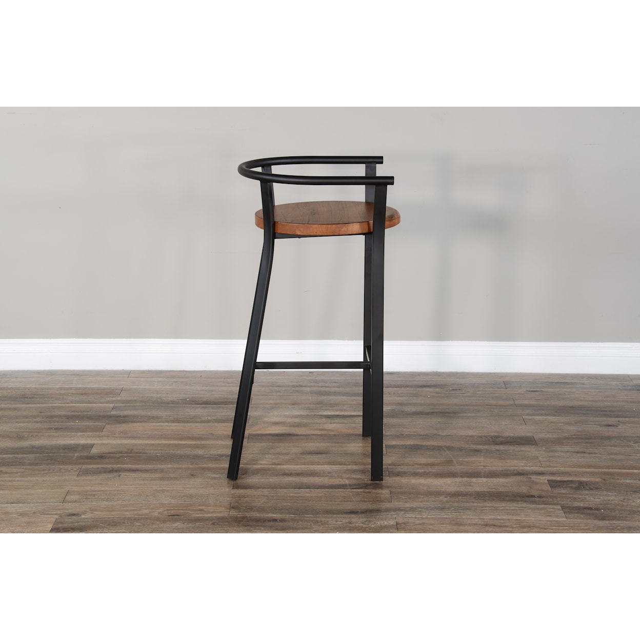 Sunny Designs Metroflex 30"H Barstool, Wood Seat