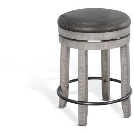 24"H Swivel Stool