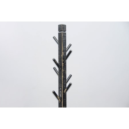 BLACK SAND COAT RACK |