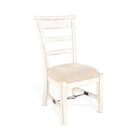 White Sand Arm Chair, Cushion Seat