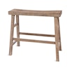 Sunny Designs Marina Beach Pebble 30"H Bench, Wood Seat