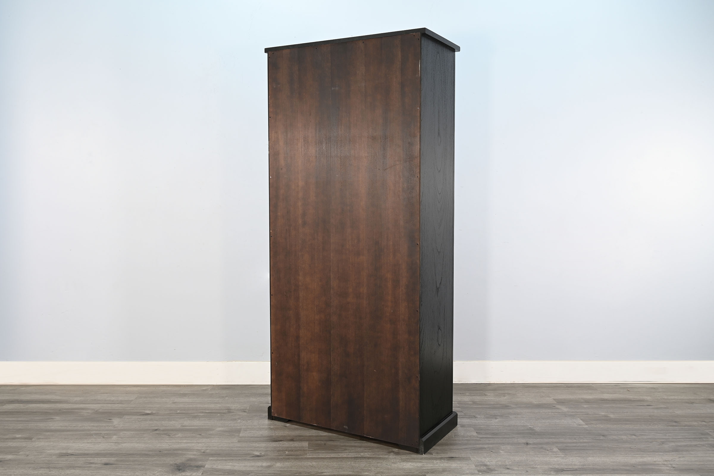 Elena Tall Wood Cabinet