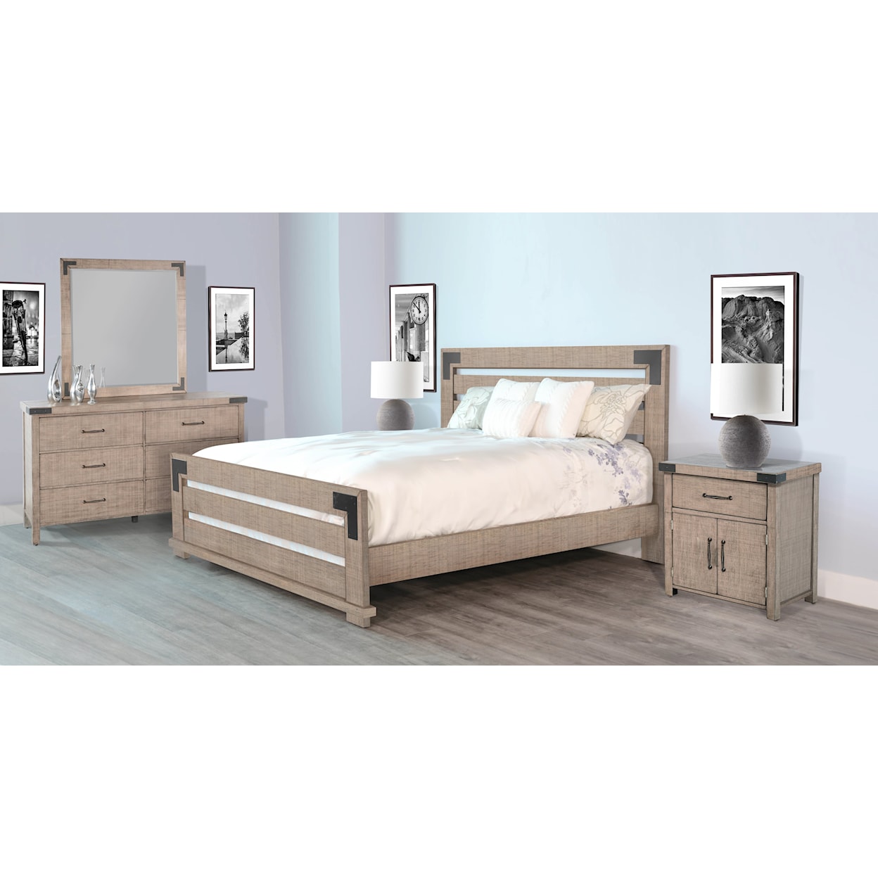 Sunny Designs Desert Rock Queen Bed