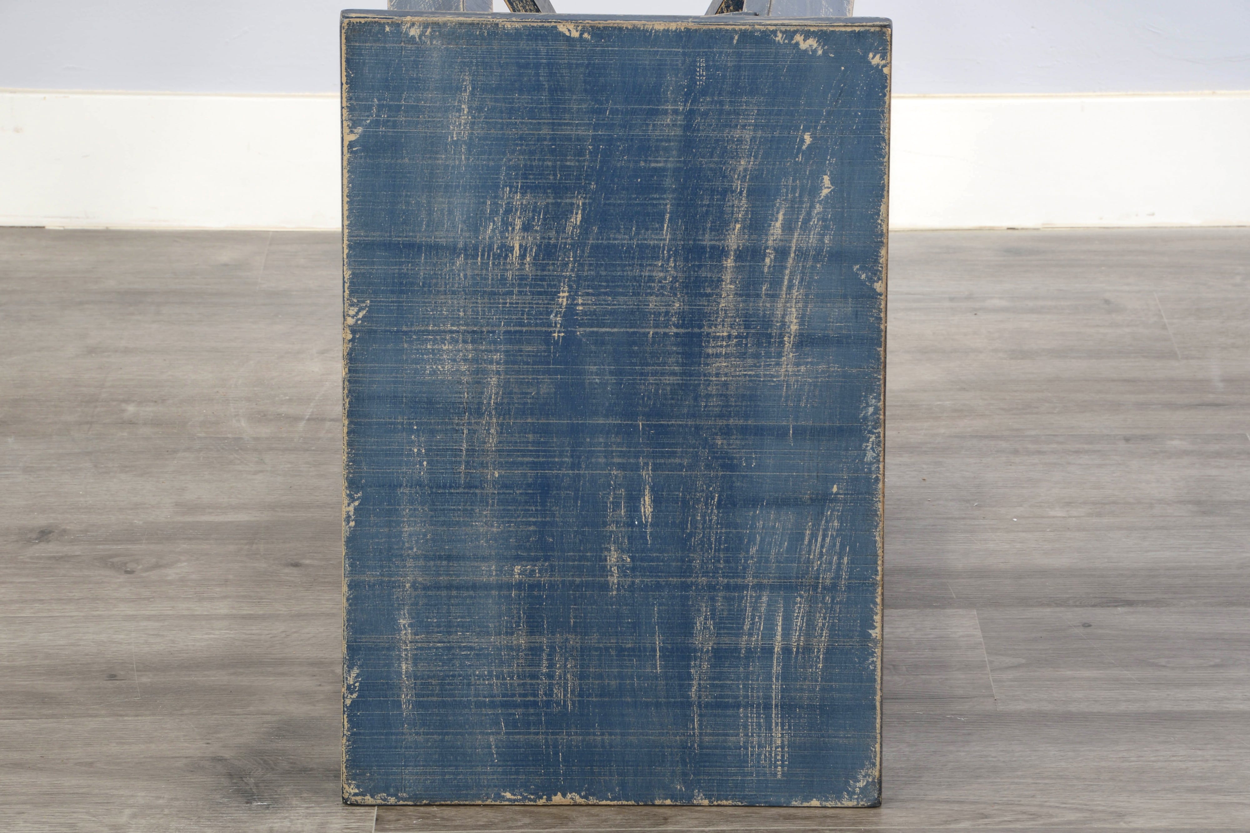 Sunny Designs Marina Ocean Blue Chair Side Table