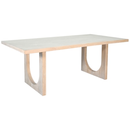 Liz Arched Leg Dining Table