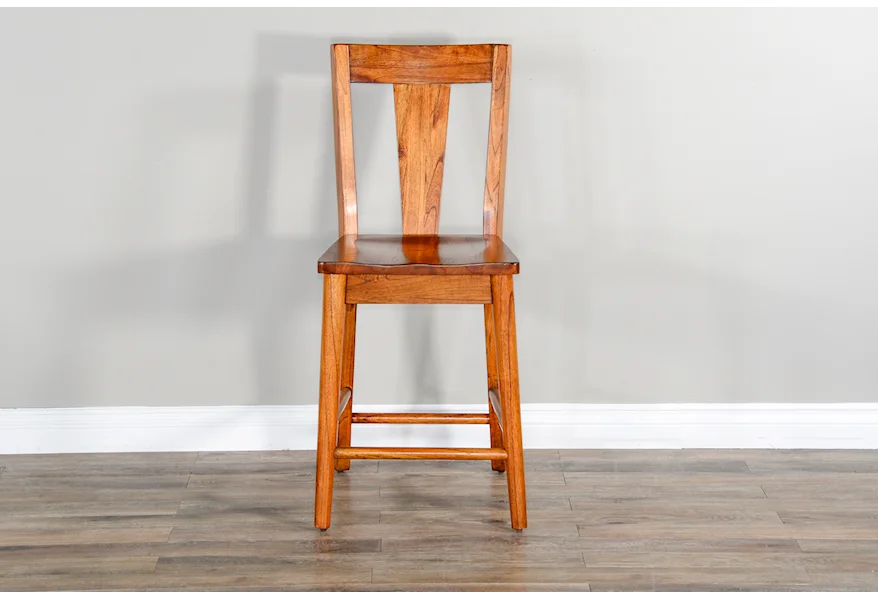 American Modern T-Back Barstool by Sunny Designs at Fashion Furniture