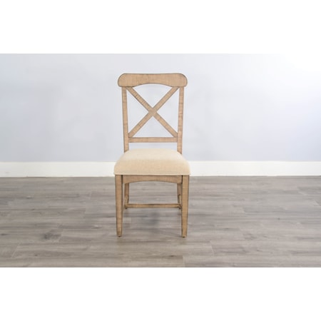 Beach Pebble Dining Chair, Cushion Seat