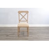 Sunny Designs Marina Beach Pebble Dining Chair, Cushion Seat