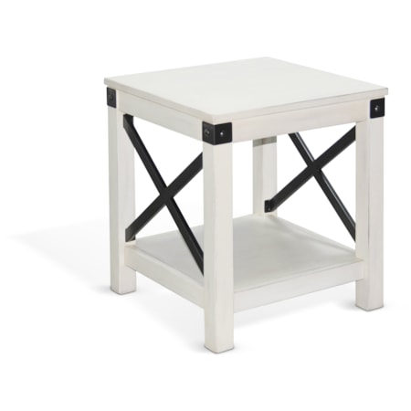 Square End Table