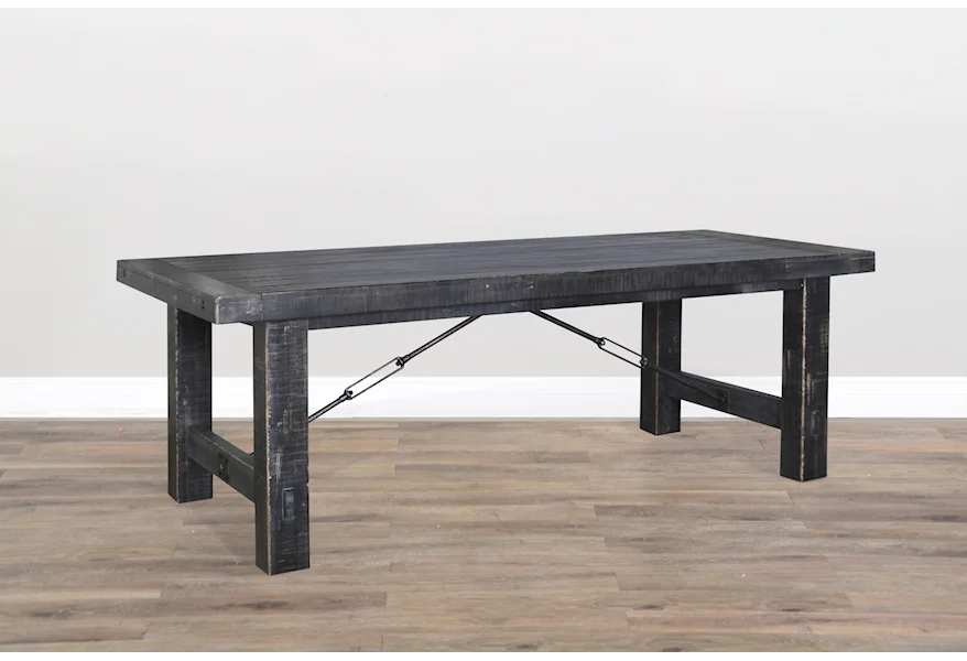 Marina Black Sand Extension Table by Sunny Designs at Conlin's Furniture