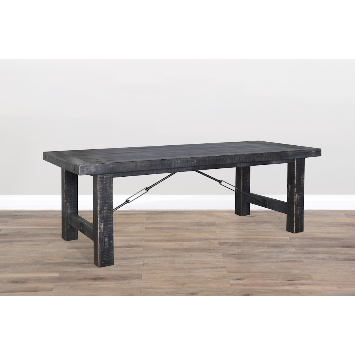 Sunny Designs Marina Black Sand Extension Table