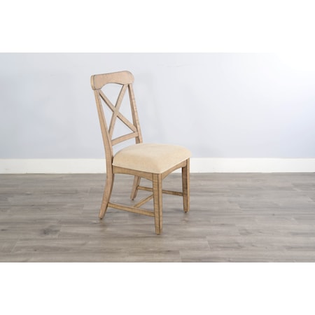 Beach Pebble Dining Chair, Cushion Seat