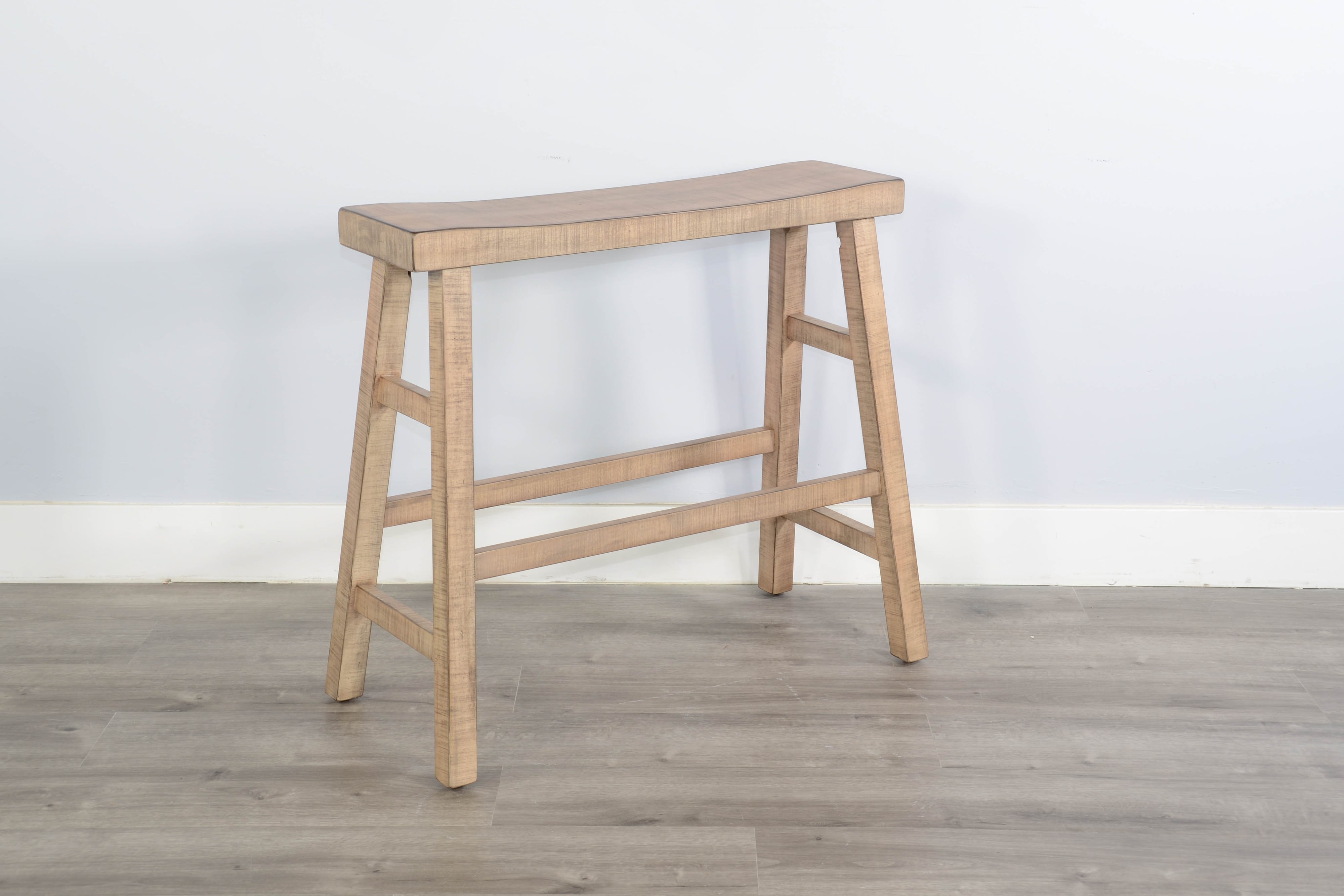 Sunny Designs Marina Beach Pebble 30"H Bench, Wood Seat