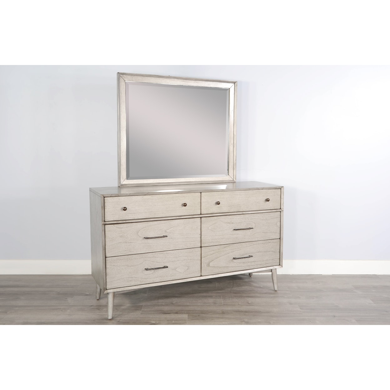 Sunny Designs American Modern 6 Drawer Dresser