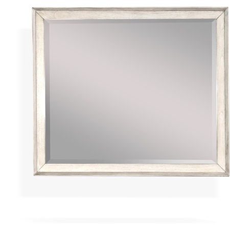 American Modern Grey Mirror