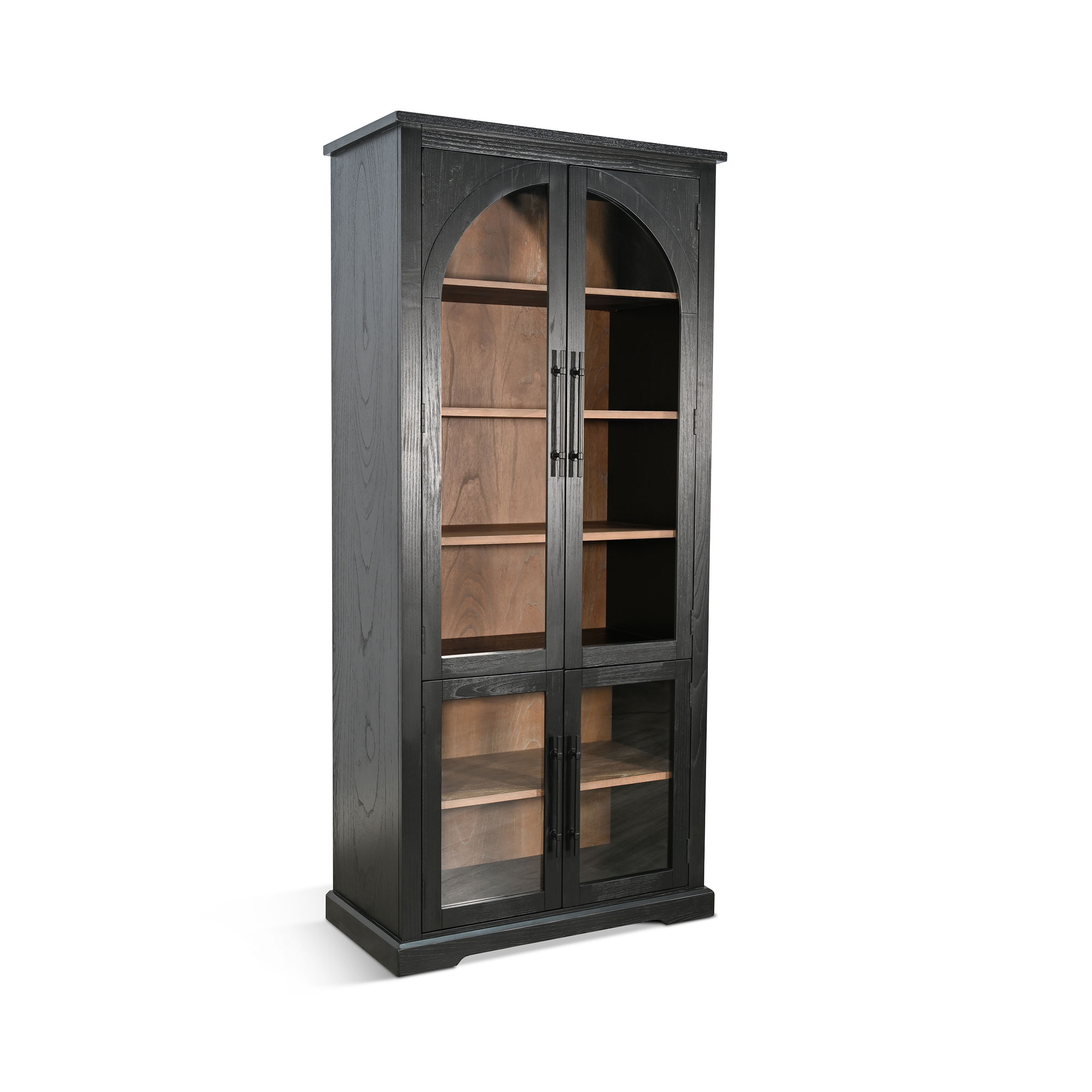 Elena Tall Wood Cabinet