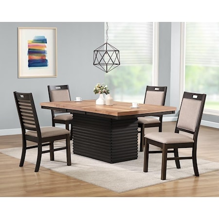 DEBBY 5 PC DINING SET |