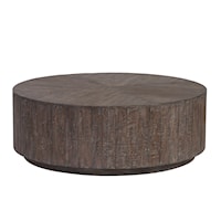 Contemporary Round Cocktail Table