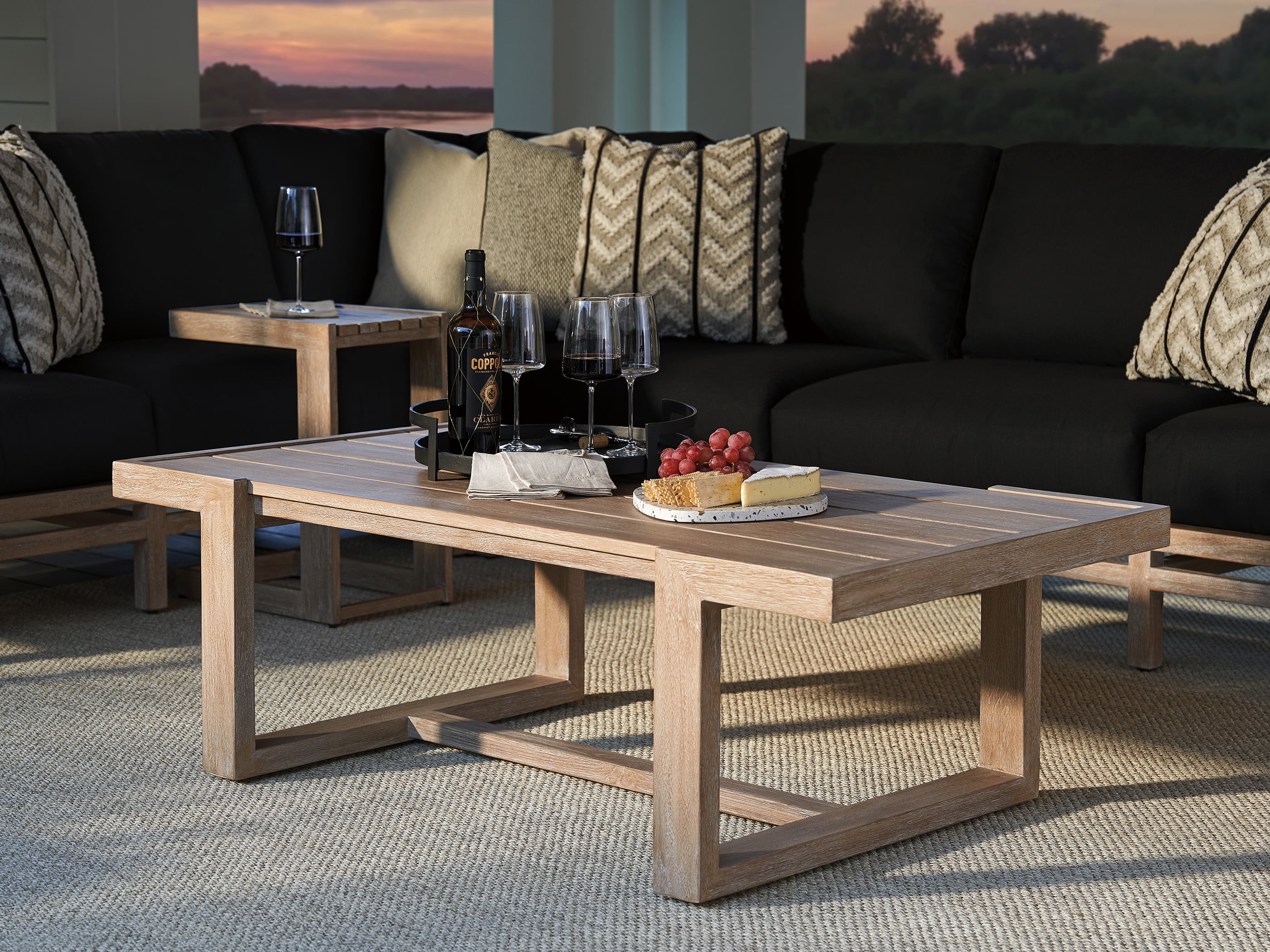 Tommy Bahama Outdoor Living Stillwater Cove Rectangular Cocktail Table