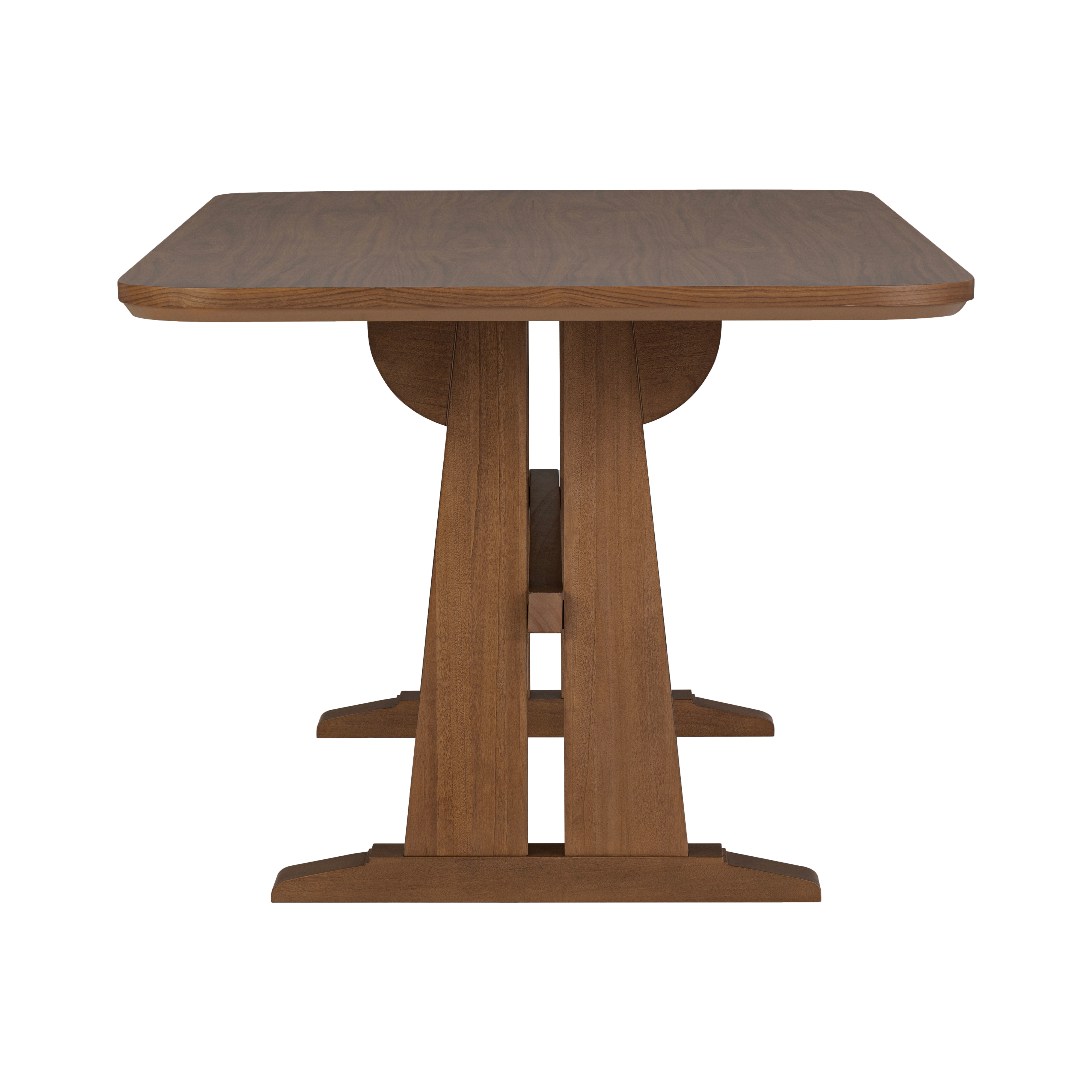 84" x 40" Rect. Trestle Dining Table