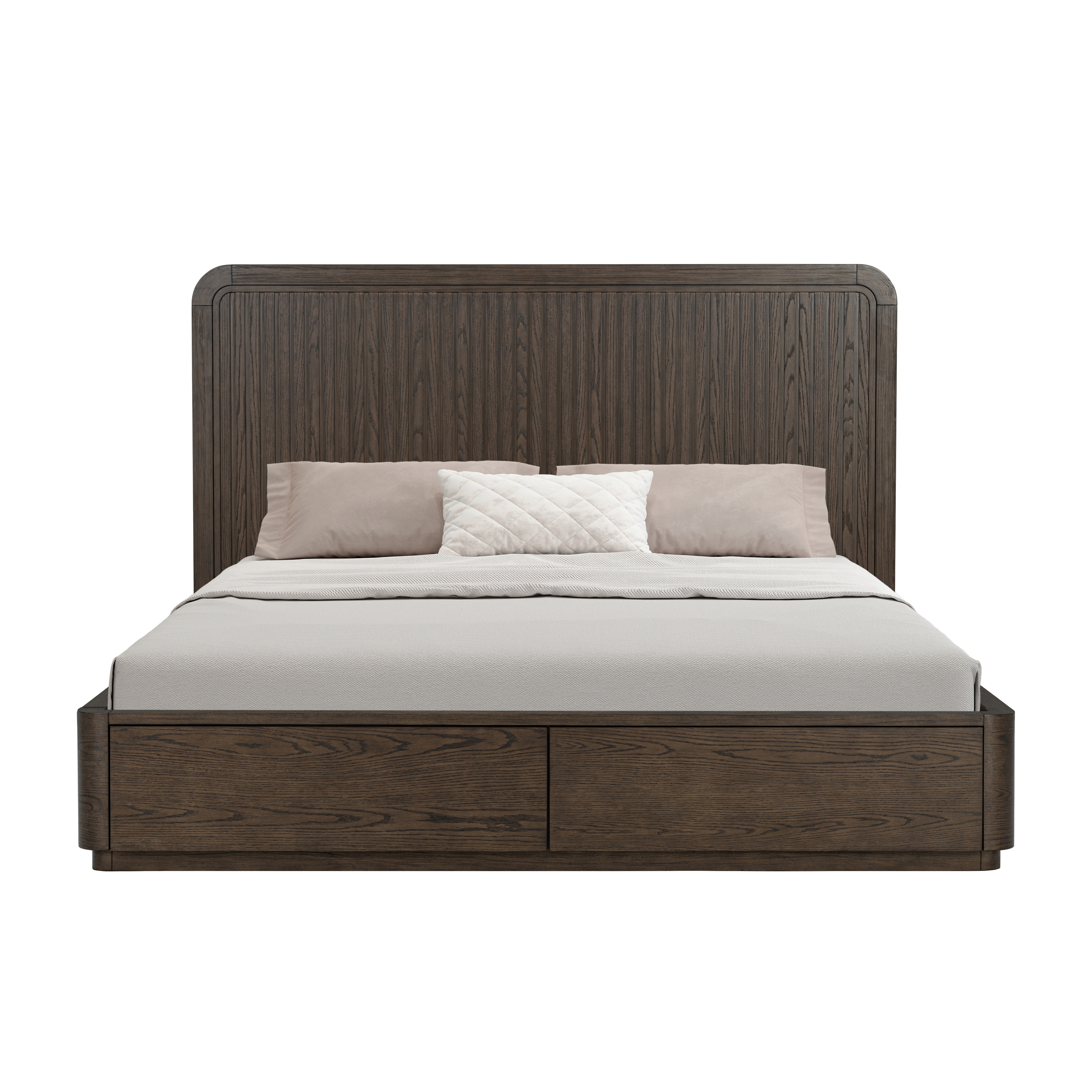 Flexsteel Statements Athens King Panel Storage Bed