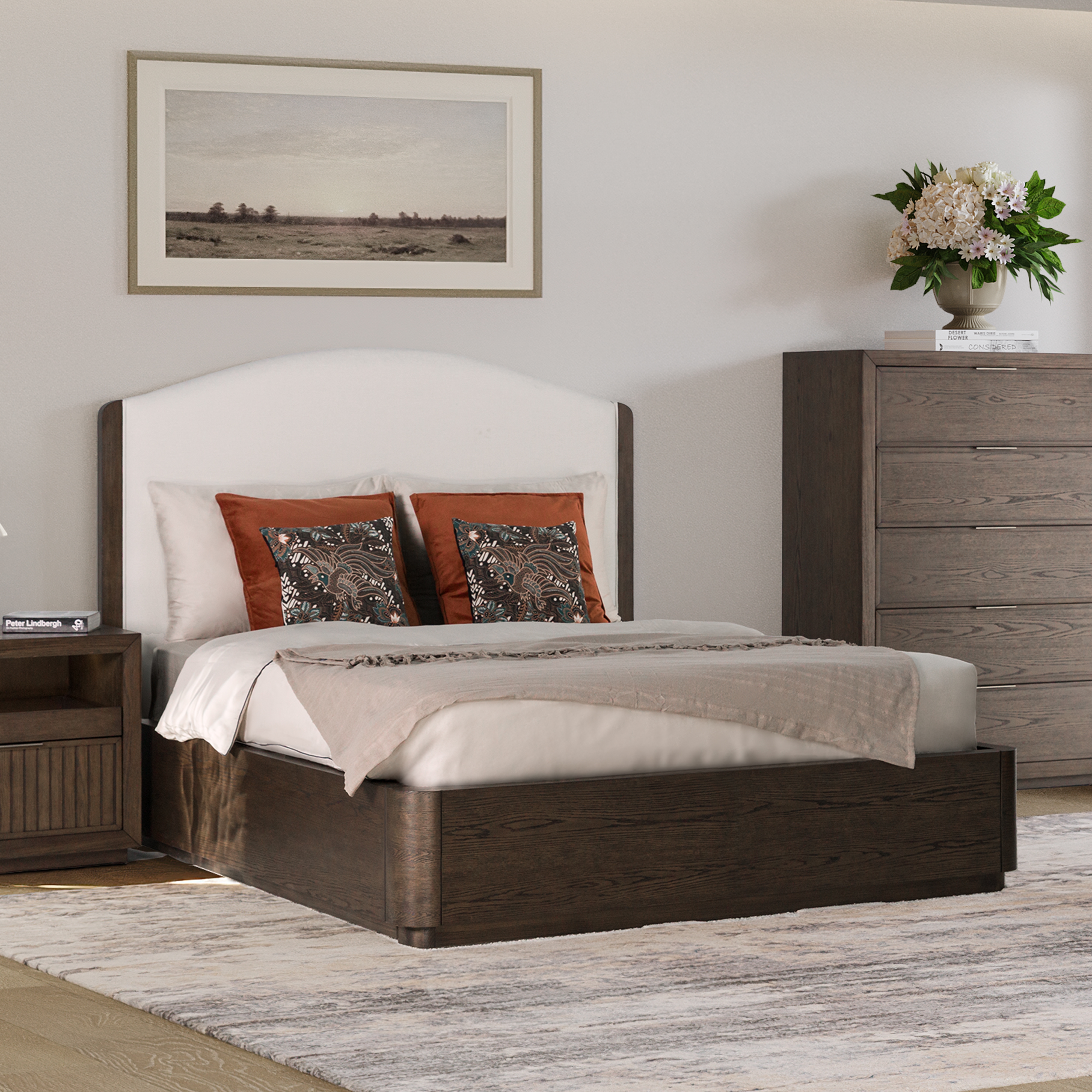 Queen Upholstered Bed