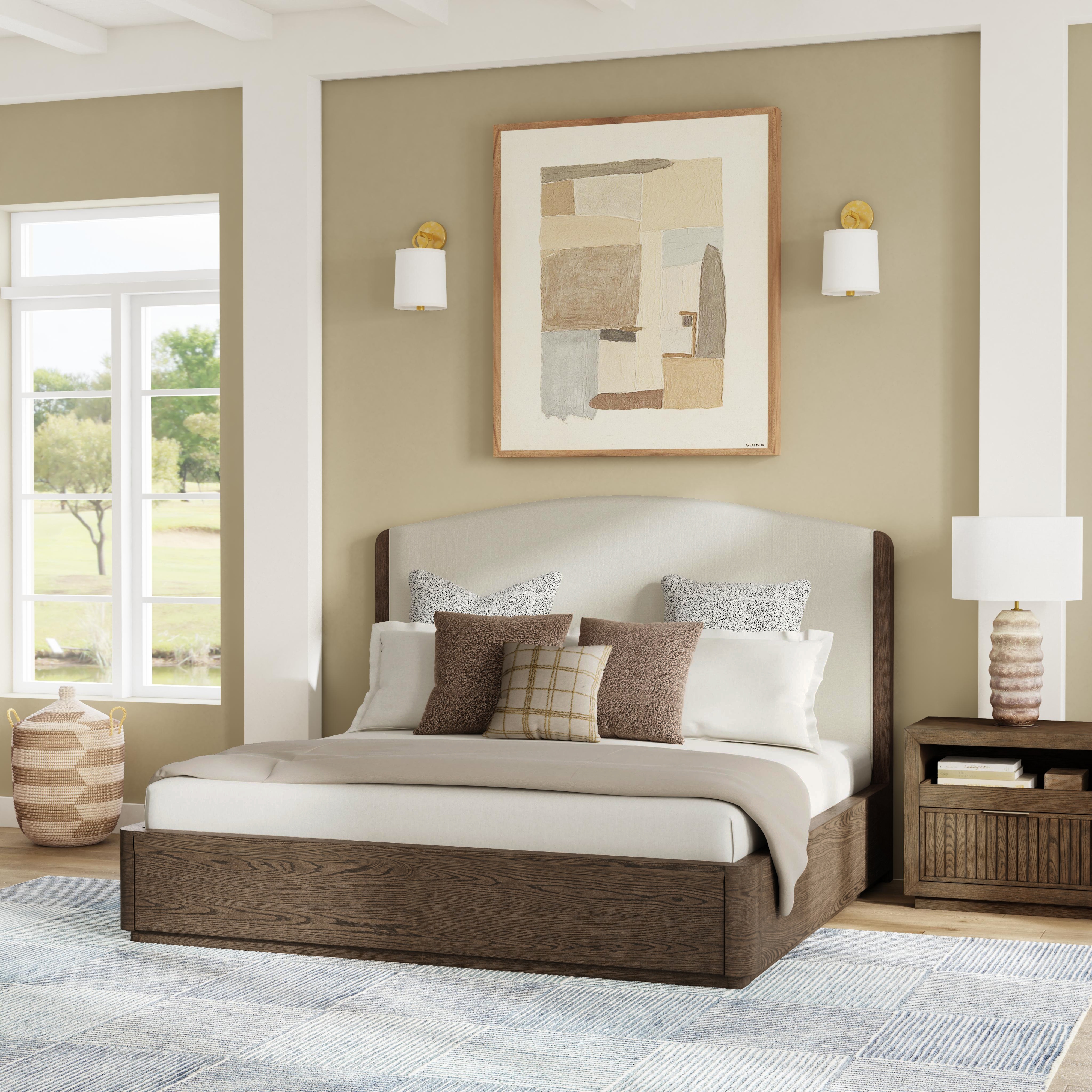 Flexsteel Statements Athens King Upholstered Bed