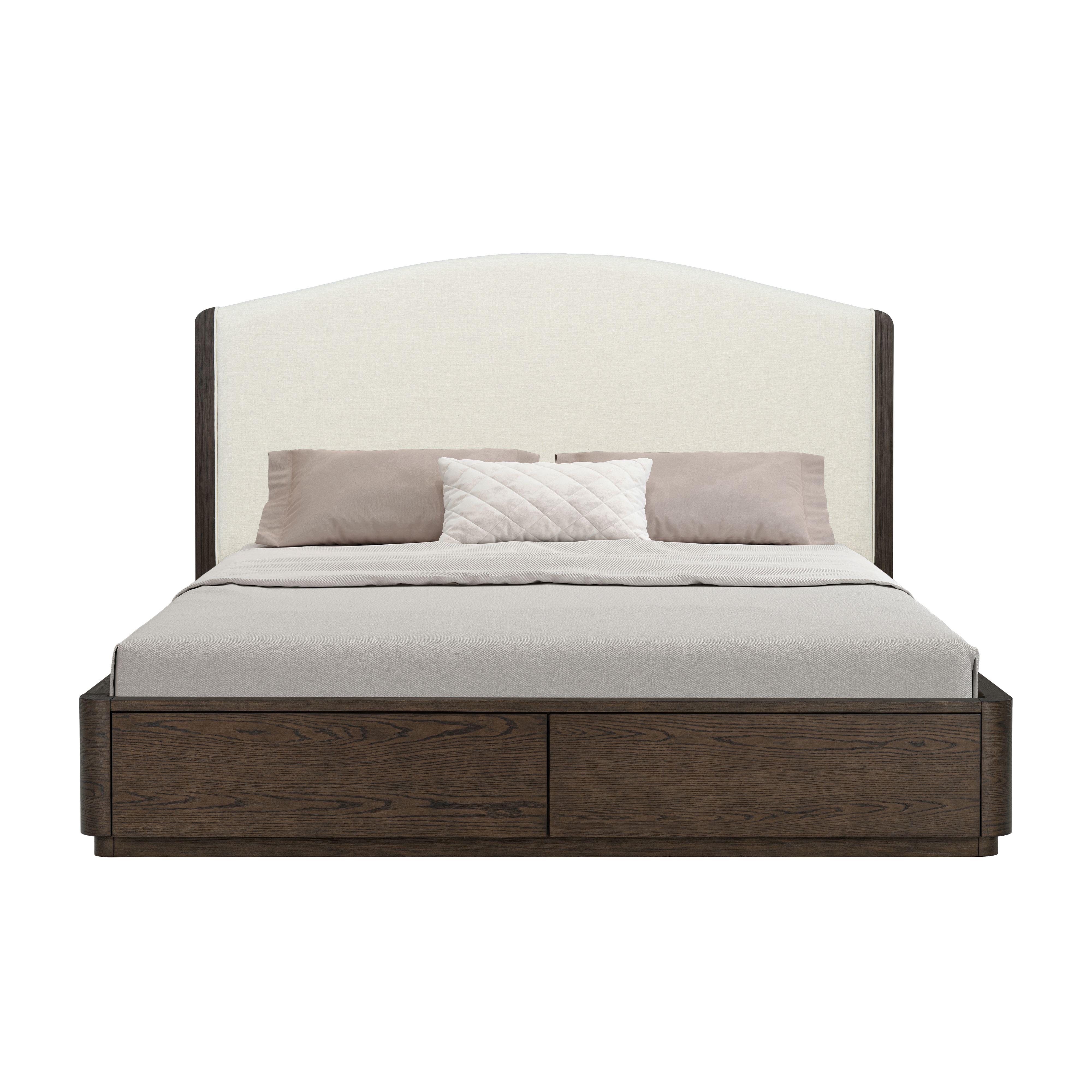 Flexsteel Statements Athens King Upholstered Storage Bed