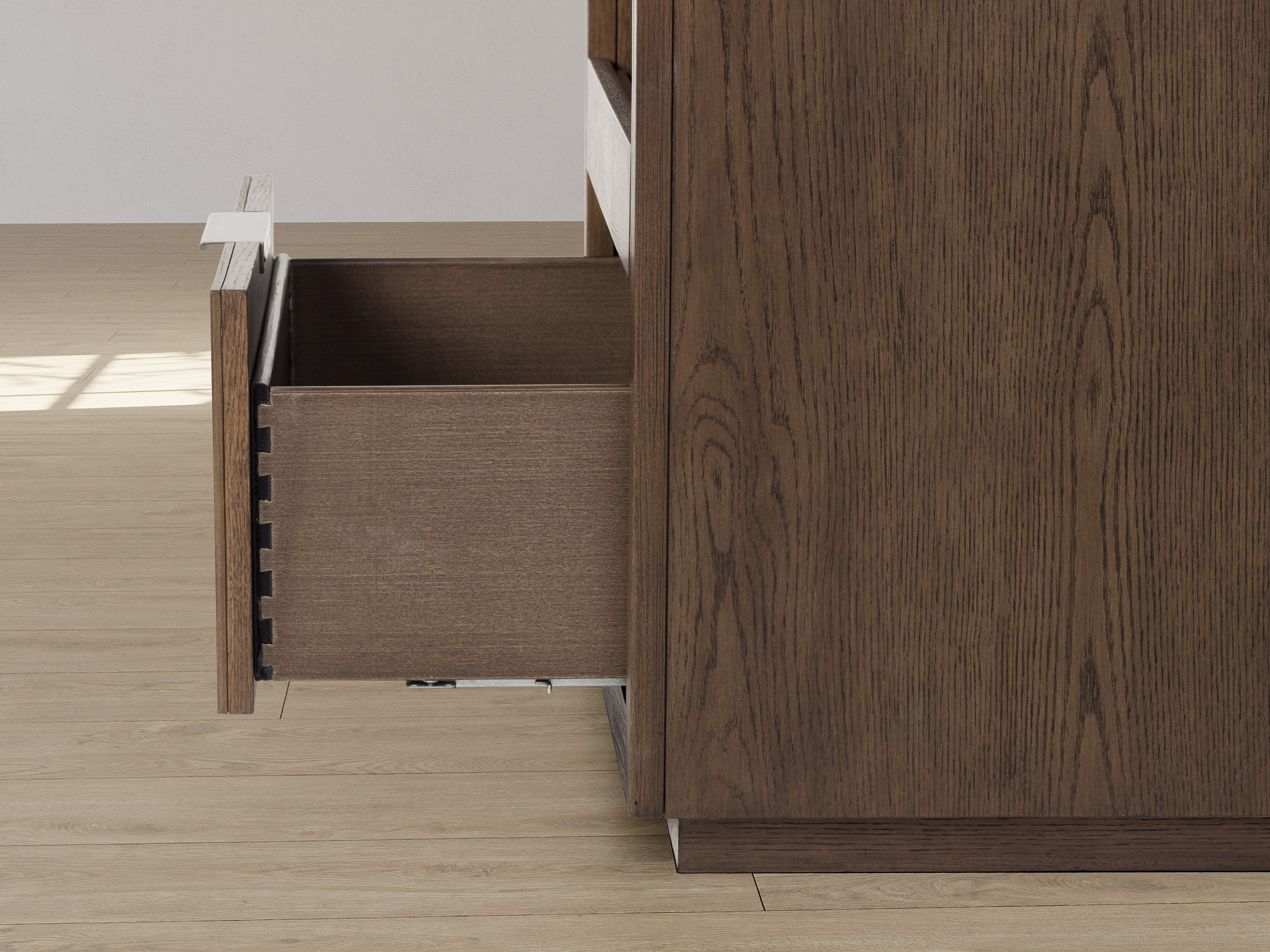 Flexsteel Statements Athens Single-Drawer Open Nightstand