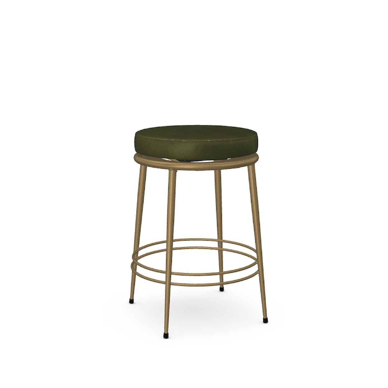 Amisco Boudoir Customizable Glenn Swivel Counter Stool