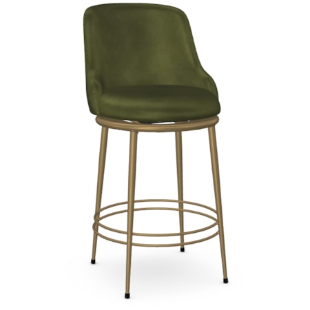 Customizable Glenn Swivel Counter Stool