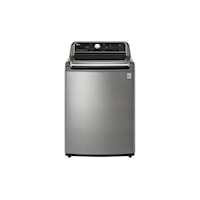 4.8 cu. ft. Mega Capacity Smart wi-fi Enabled Top Load Washer with Agitator and TurboWash3D(TM) Technology