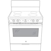 GE Appliances Electric Ranges Freestanding Smoothtop Electric Range