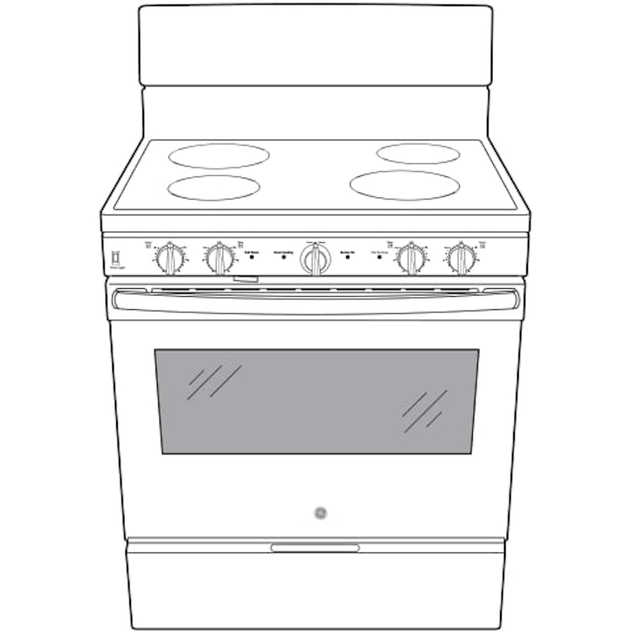 GE Appliances Electric Ranges Freestanding Smoothtop Electric Range