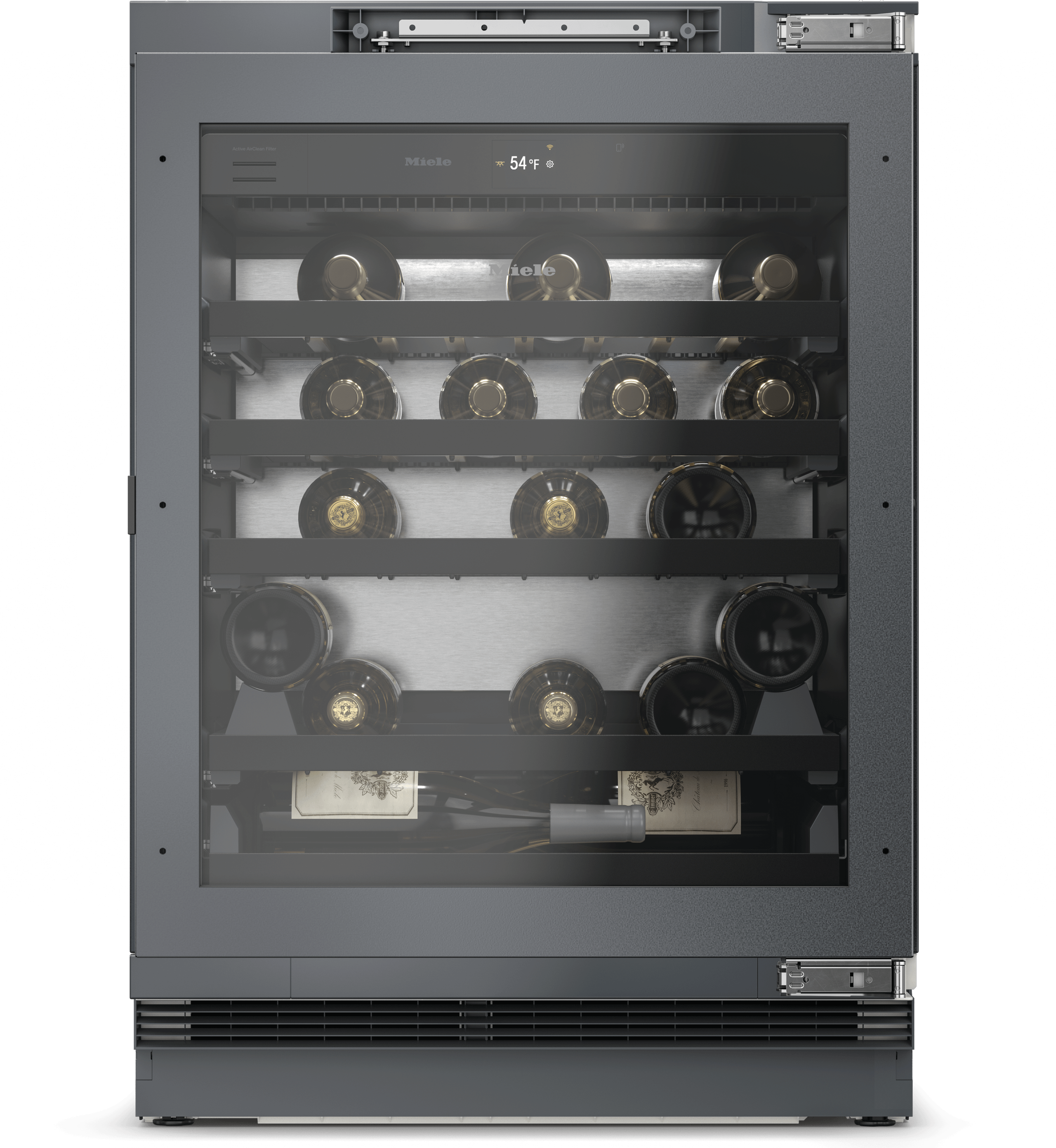 Kwtus 7172 F - Built-Under Wine Refrigerator, 33 7/8-36 1/4 In (86-92 Cm) Niche Height With Flexiframe, Activehumidity, And Noteboard In A Compact Design.