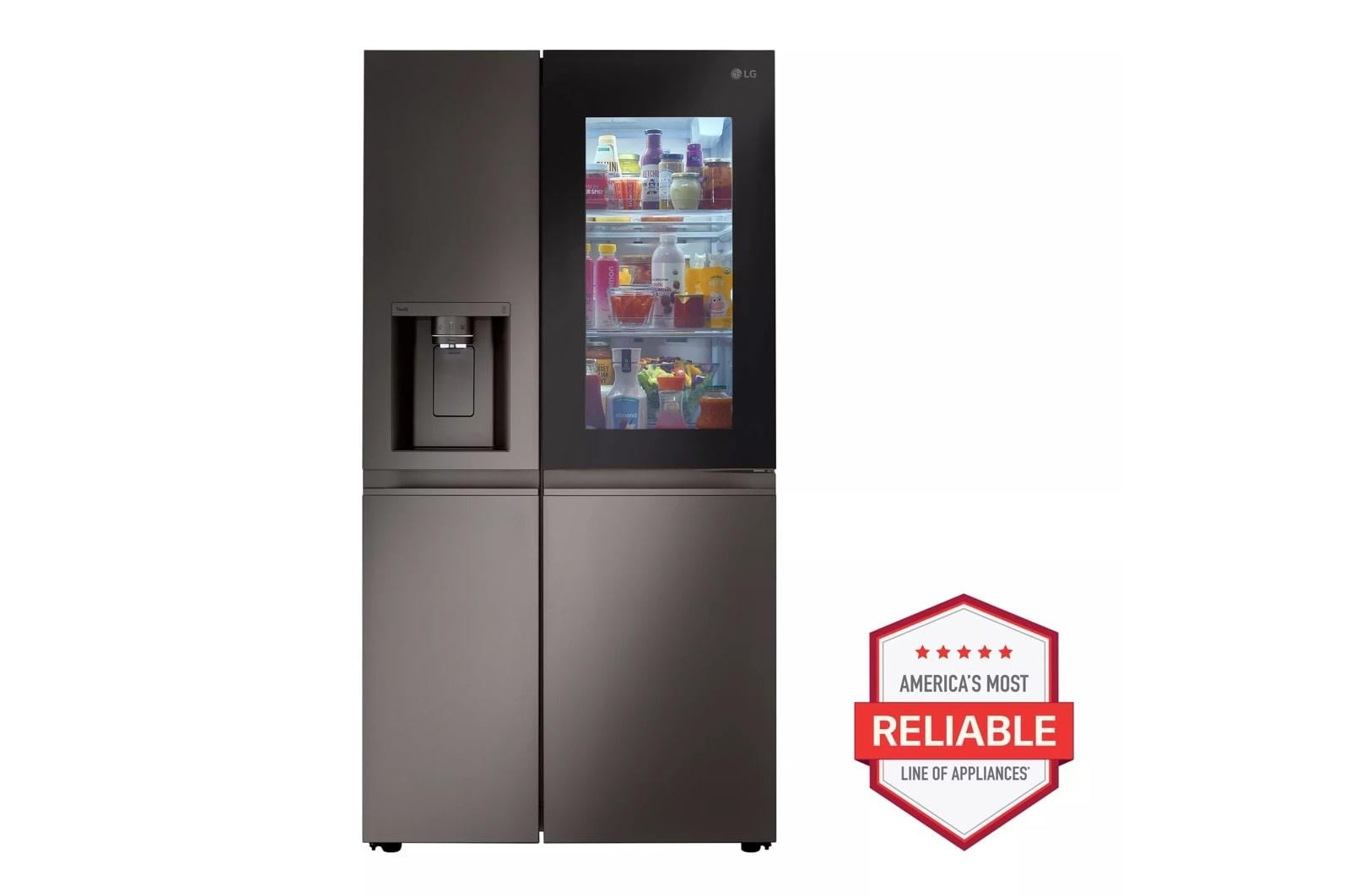 LG Refrigerators Side By Side Freestanding Refrigerator