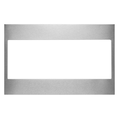 Built-In Low Profile Microwave Standard Trim Kit, Stainless Steel, Size: 32.5" X 21.5" X 5", Fits Cut-Out Height 17-1/2"
