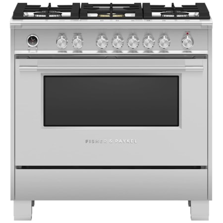 36" And Larger Free Standing Gas Range