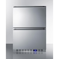 24" Wide Built-in 2-drawer All-freezer