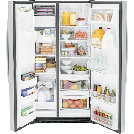 Side By Side Freestanding Refrigerator