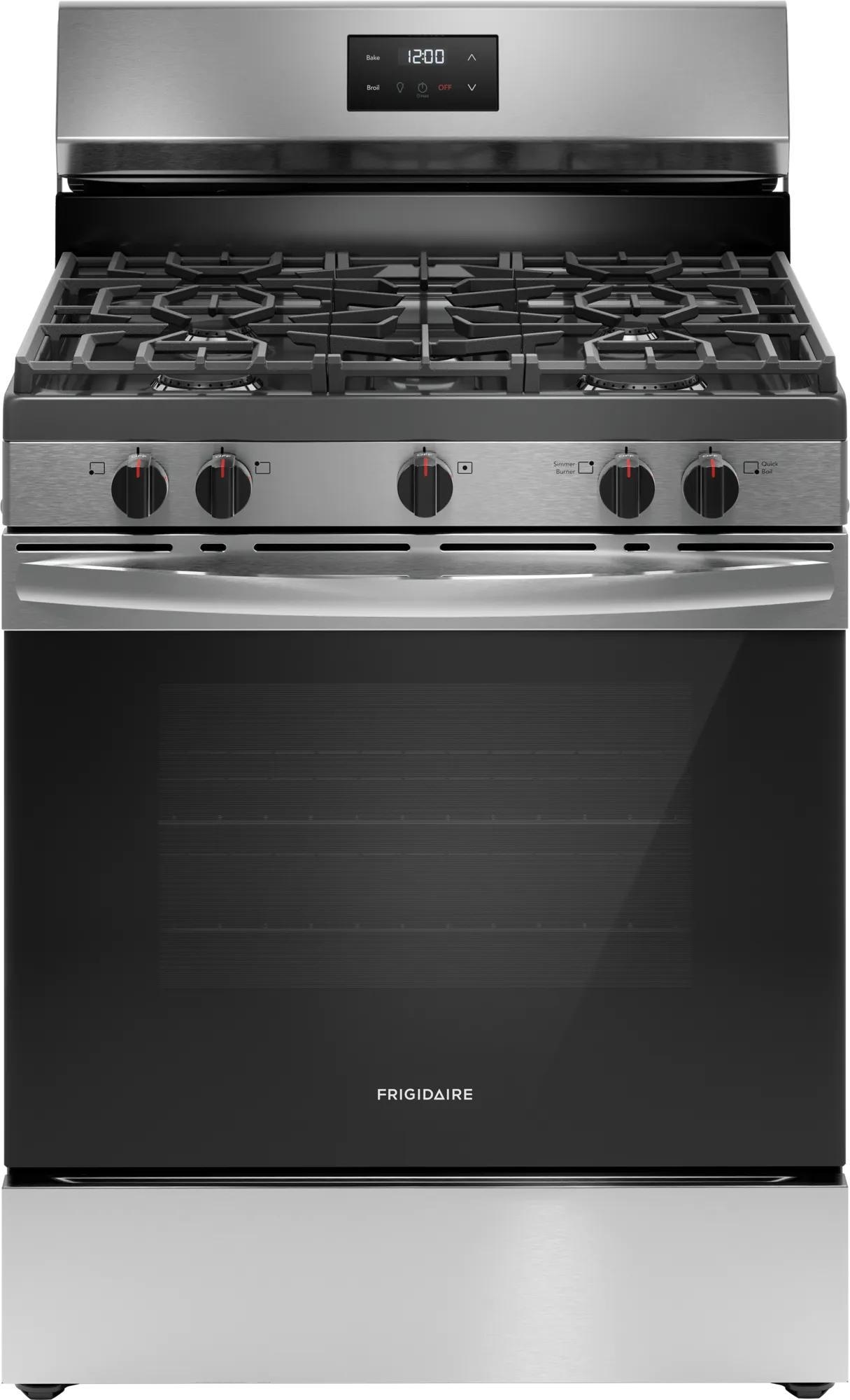 30" Free Standing Gas Range