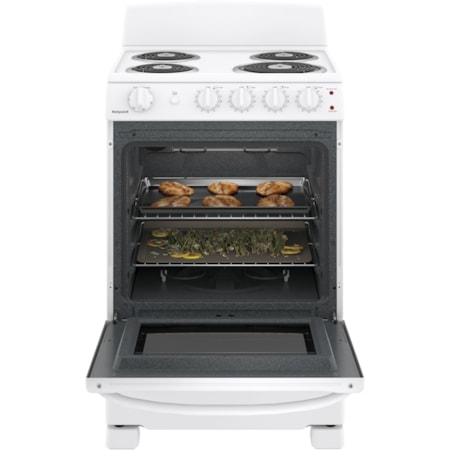 24&quot; Freestanding Coil Electric Range