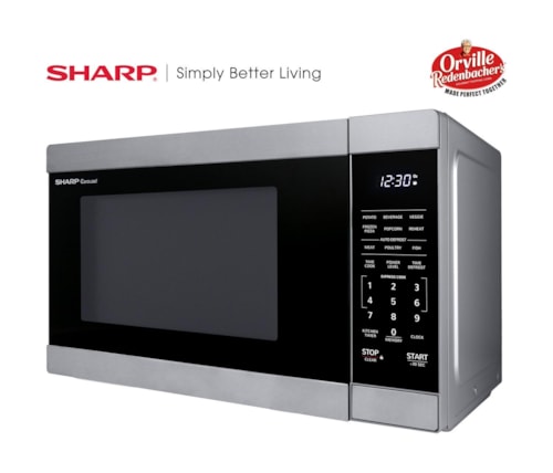 1.1 Cu. Ft. Mid-Size Countertop Microwave Oven